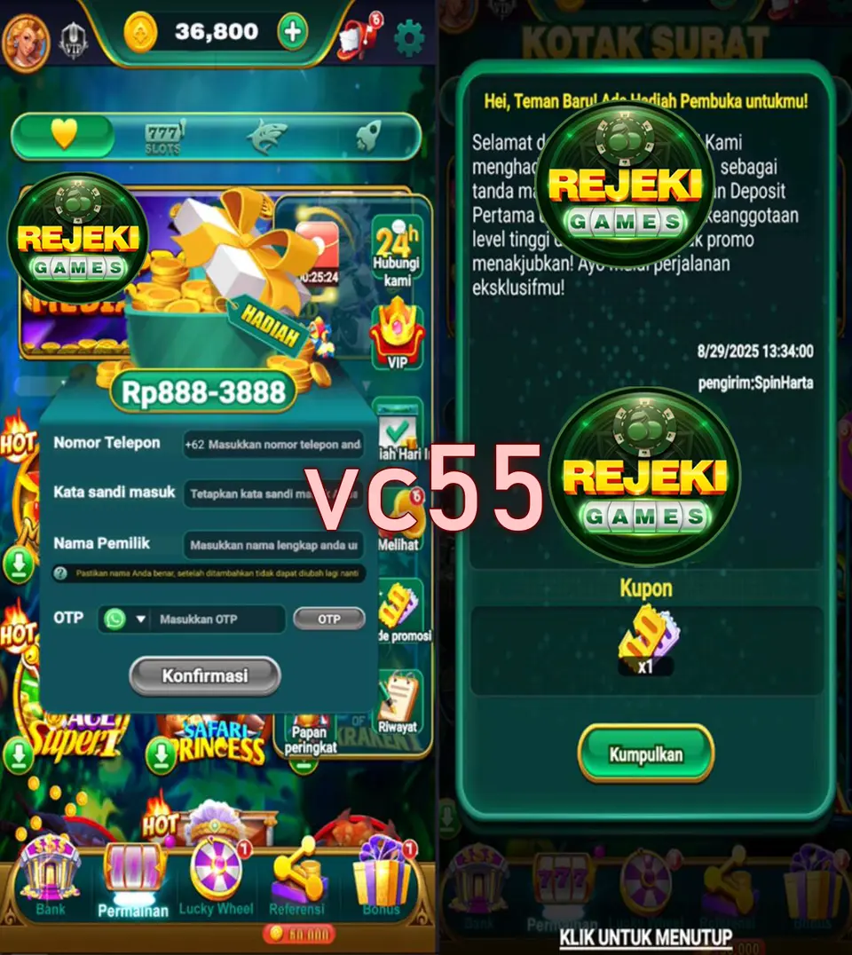 vc55 Masuk